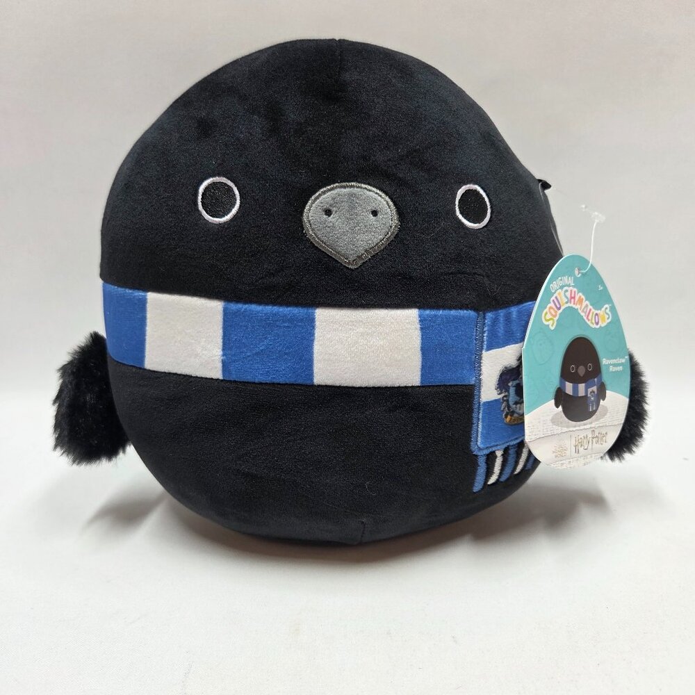 Squishmellow Harry Potter Ravenclaw Raven Plush Jazzware 8 inch With Tags